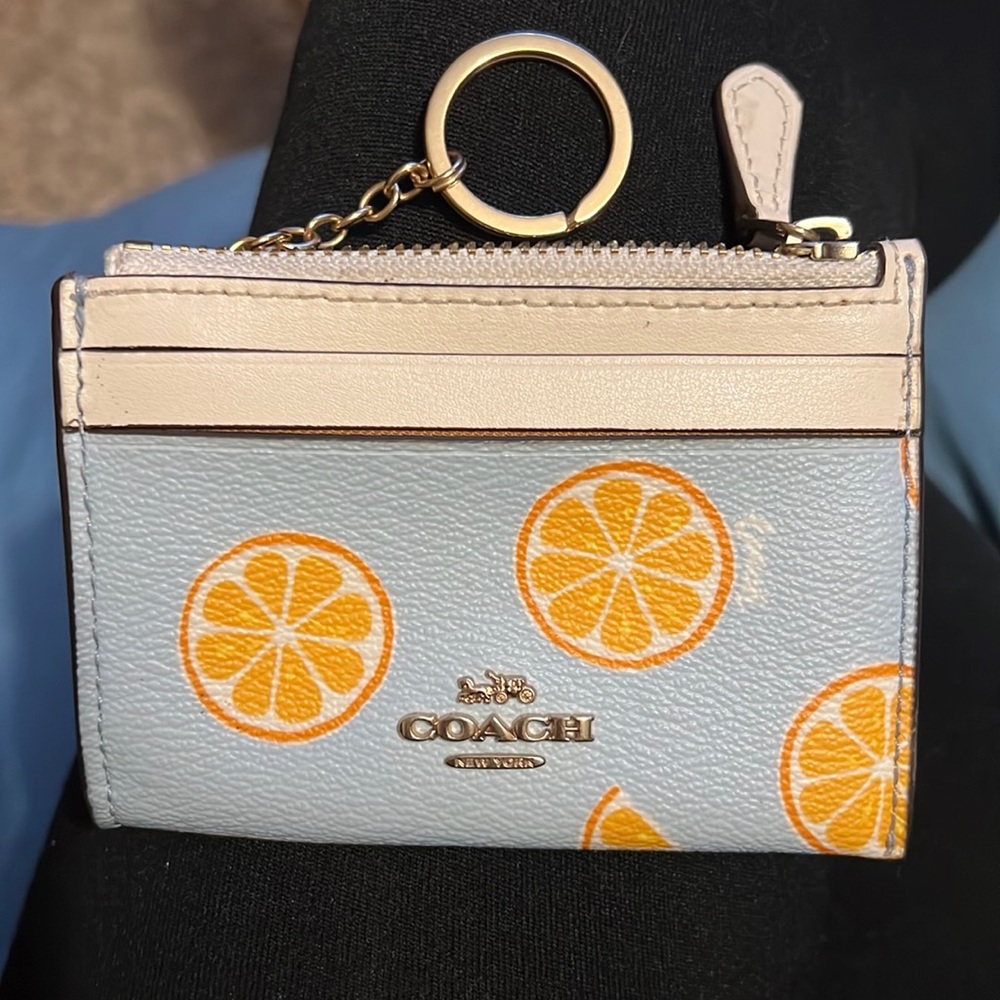 Coach card holder